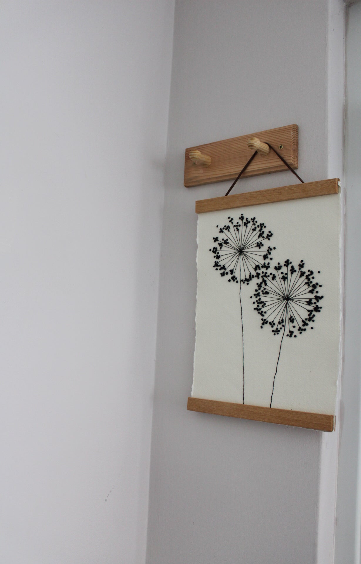 Allium Paper Embroidery