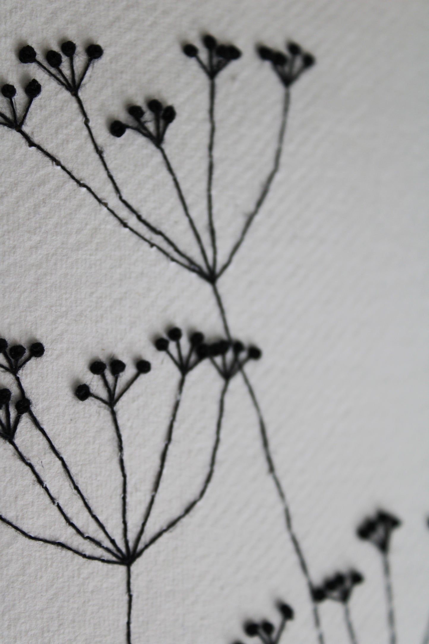 Meadow Paper Embroidery