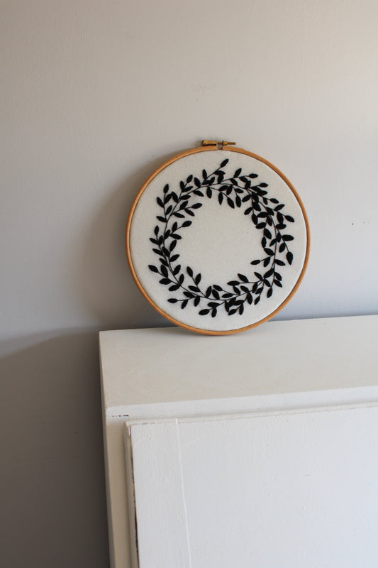 Bramble Wreath Embroidery